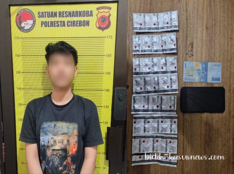 Lagi dan Lagi Polresta Cirebon Amankan Pengedar OKT