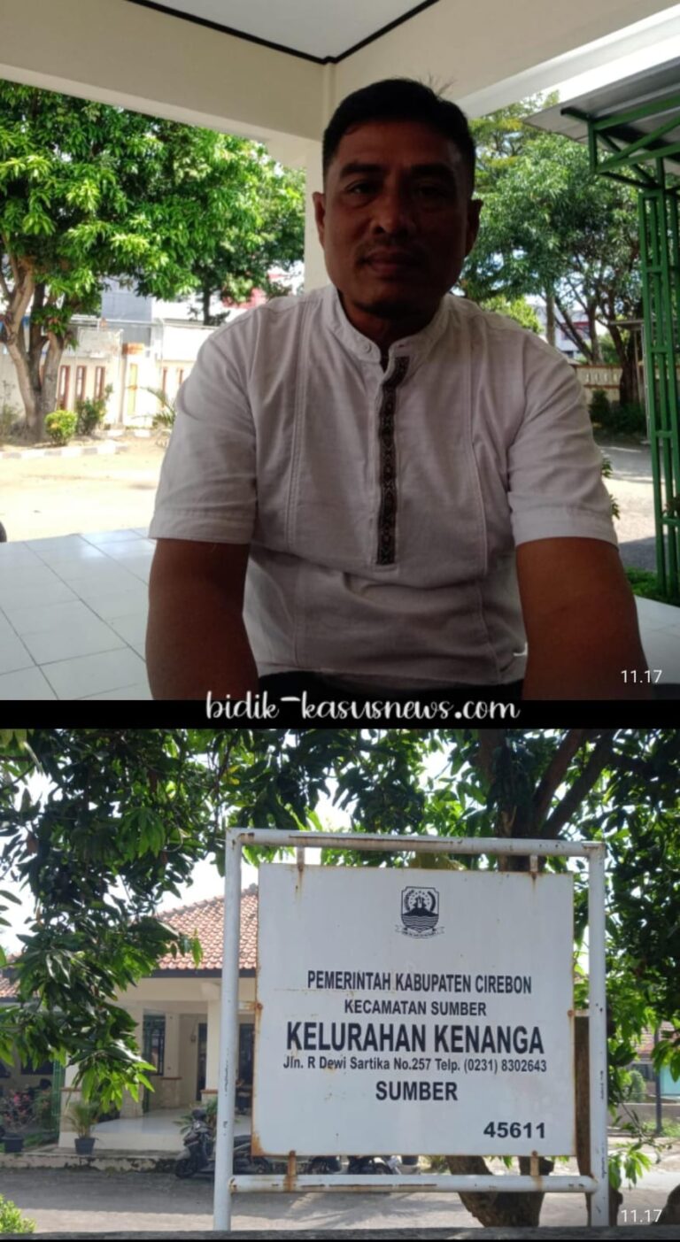 Terkait  pemberitaan Sertifikat PTSL  di Kelurahan Kenanga Sumber Kabupaten Cirebon Yang Capai Rp 365.000,-  Lurah Kenanga  beri tanggapan