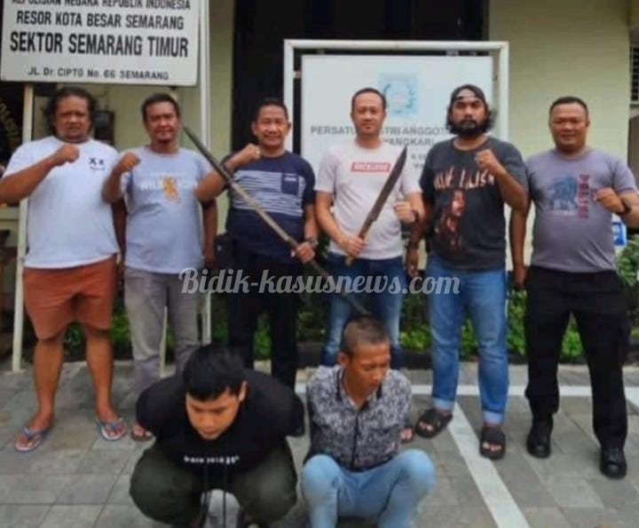 Polisi Tangkap Pelaku Pemalakan Sopir Truk di Semarang, Bawa Samurai untuk Intimidasi
