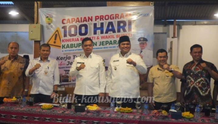 Capaian 100 Hari Kerja Bupati dan Wakil Bupati Jepara”