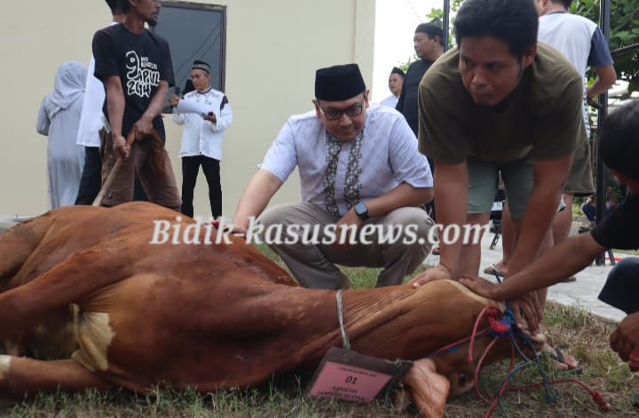 Semangat Pengorbanan Idul Adha, Polres Lampung Selatan Perkuat Solidaritas dalam Tugas Kepolisian