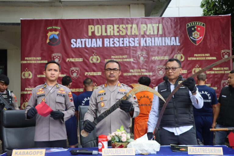 Polresta Pati Ungkap Rentetan Kasus Menonjol dalam Operasi Aman Candi 2025