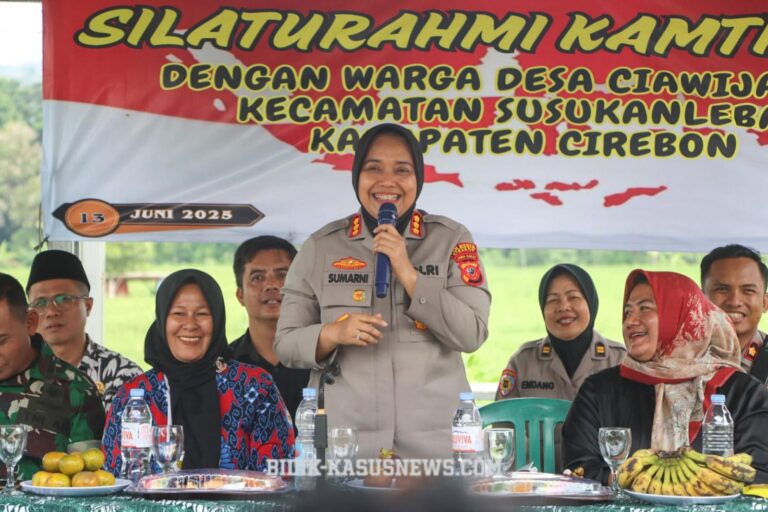 Blusukan ke Desa, Kapolresta Cirebon Ajak Warga Ciawijapura Bangun Desa Mandiri