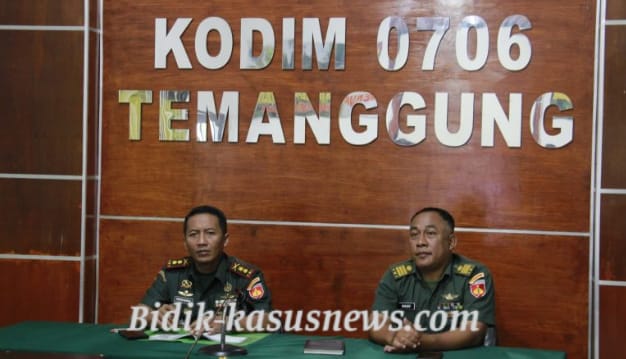 Dalam Rangka Dukung Ketahanan Pangan Nasional, Dandim 0706/Temanggung Ikuti Rakor Pilot Project Produksi Pangan TNI