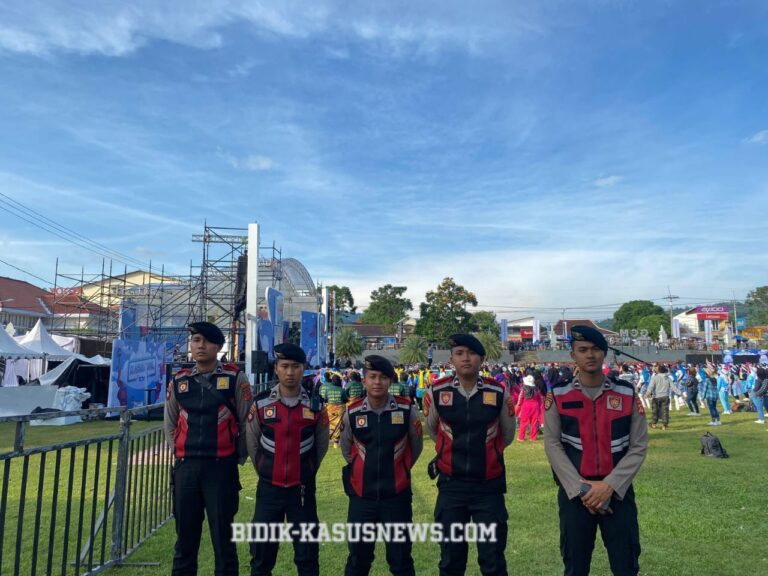 Polres Majalengka Terjunkan 99 Personil Pengamanan Karnaval SCTV di Lapangan GGM