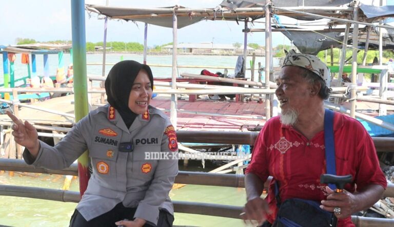 Polresta Cirebon Gelar Patroli Kamtibmas Sekaligus Sambang UMKM