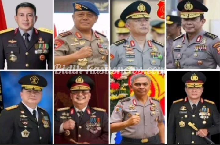 14 Jenderal Bintang Tiga Polri Pensiun di 2025, Gerbong Mutasi Besar Tak Terelakkan