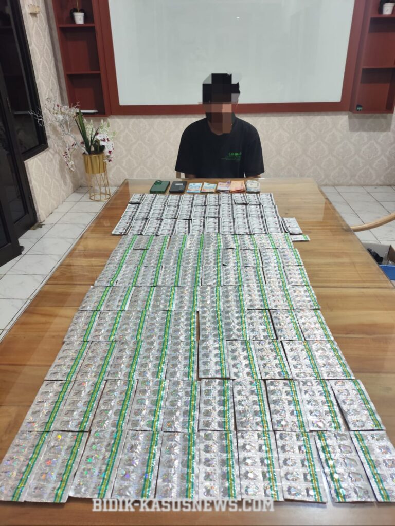 Polresta Cirebon Amankan Pengangguran Asal Kecamatan Ciledug yang Mengedarkan OKT