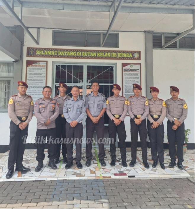 Sinergi Pemasyarakatan dan Kepolisian: Rutan Jepara Terima Kunjungan 6 Taruna AKPOL dan Anggota Polres Jepara