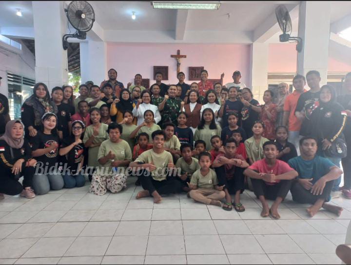 Dandim 0719/Jepara Kunjungi Yayasan Tresno Ing Siwi: Tinjau Renovasi dan Salurkan Bantuan Sosial