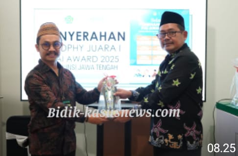 Gagas Revitalisasi Kampung Aren, Miftachul Azis Kader Ansor Temanggung Raih Anugerah Juara 1 PAI Award Jawa Tengah