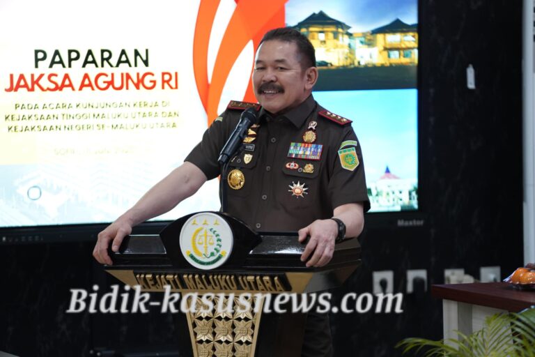 Jaksa Agung Tinjau Kinerja Kejati Maluku Utara: Soroti Tambang Ilegal dan Optimalisasi Penegakan Hukum