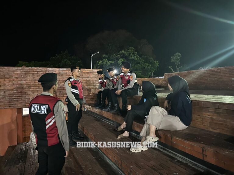 Jaga Kamtibmas Malam Minggu, Melalui KRYD Polres Majalengka Gelar Patroli