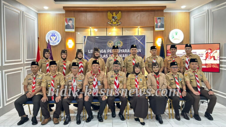 Pengurus Pramuka Gugus Depan Lapas Sukabumi Resmi Dilantik, Siap Perkuat Pembinaan Kepramukaan WBP