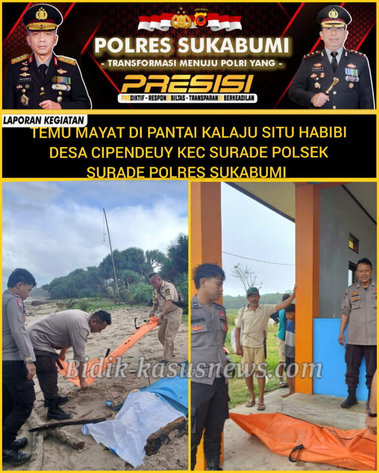 Nelayan Indramayu Diduga Korban Laka Laut Ditemukan Tewas di Pantai Kalaju Surade