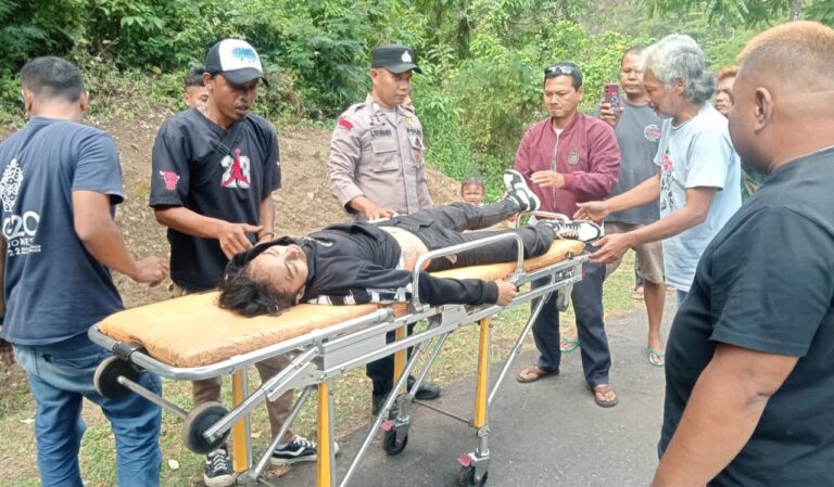 Pemotor Tewas Usai Tabrak Pembatas Jembatan Cimarinjung, Satu Korban Lain Luka-Luka
