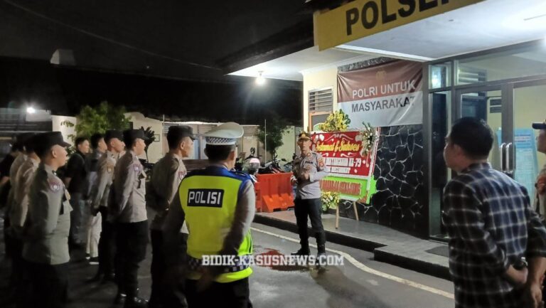 Polres Majalengka Secara Rutin Patroli KRYD, Jaga Kondusifias Malam Minggu