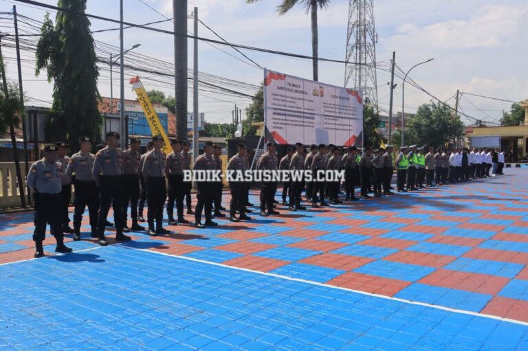 Kapolres Pimpin Anev Realisasi Penyerapan Anggaran Semester I Tahun Anggaran 2025 Polres Majalengka dan Jajaran