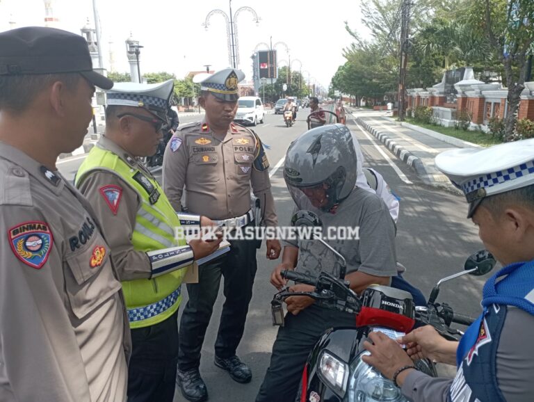 Hari Ke 10 Ops Patuh Lodaya 2025 Satlantas Polres Majalengka Dengan Hasil 3.901 Teguran dan 80 ETLE
