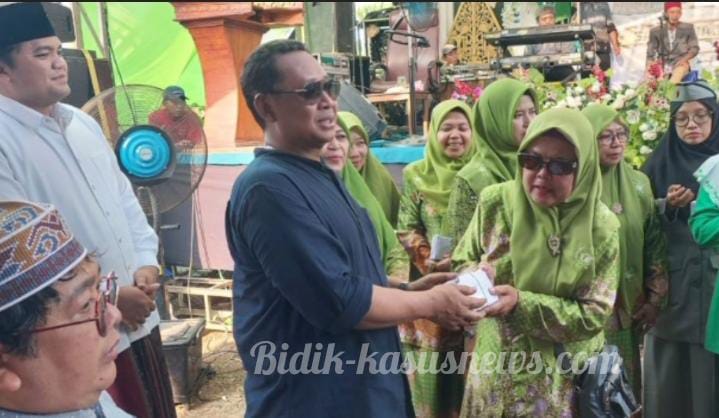 PAC Fatayat & Muslimat NU Donorojo Bersama Wakil Ketua KPK RI Gelar Santunan untuk 346 Anak Yatim
