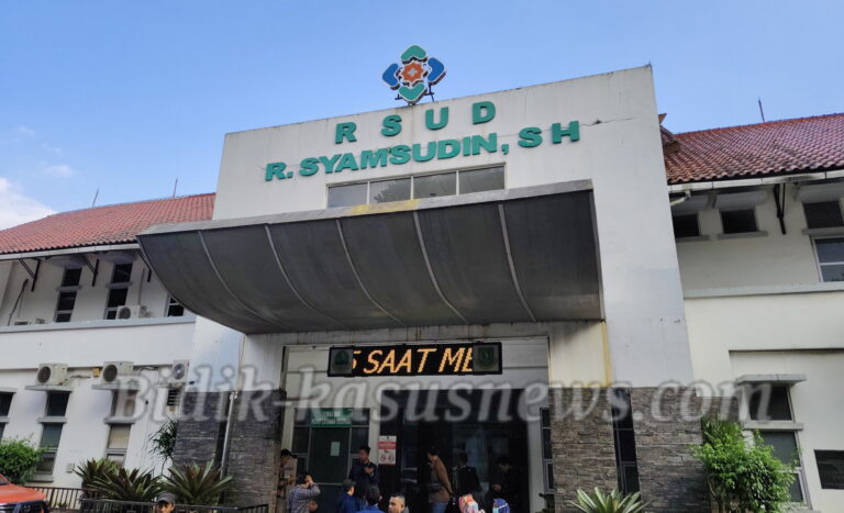 10 Pegawai RSUD R. Syamsudin S.H Positif Narkoba, Plt Direktur: Hasil Pengembangan Screening Rutin ‎
