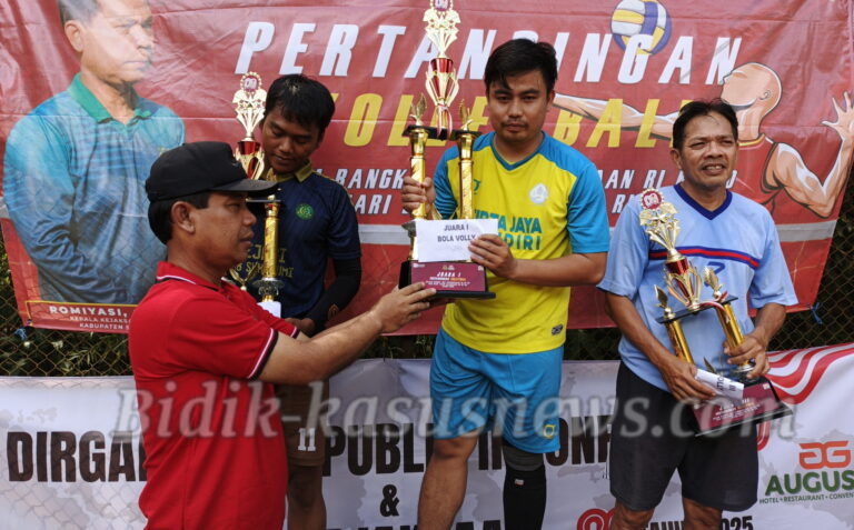 Tim PDAM Menjuarai Turnamen Voli Ball Hari Lahir Adhyaksa ke-80 dengan Kemenangan “Head to Head”