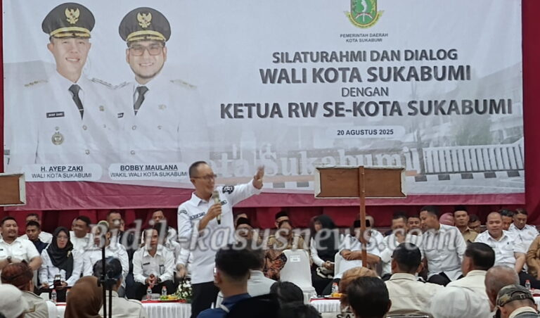 P2RW Lanjut 2025, Pemkot Sukabumi Gelontorkan Rp8,9 Miliar dan Rp25 Juta per RW
