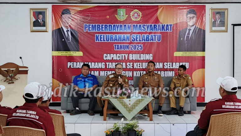 Wali Kota Sebut Karang Taruna Mitra Strategis Menuju Sukabumi Emas 2035