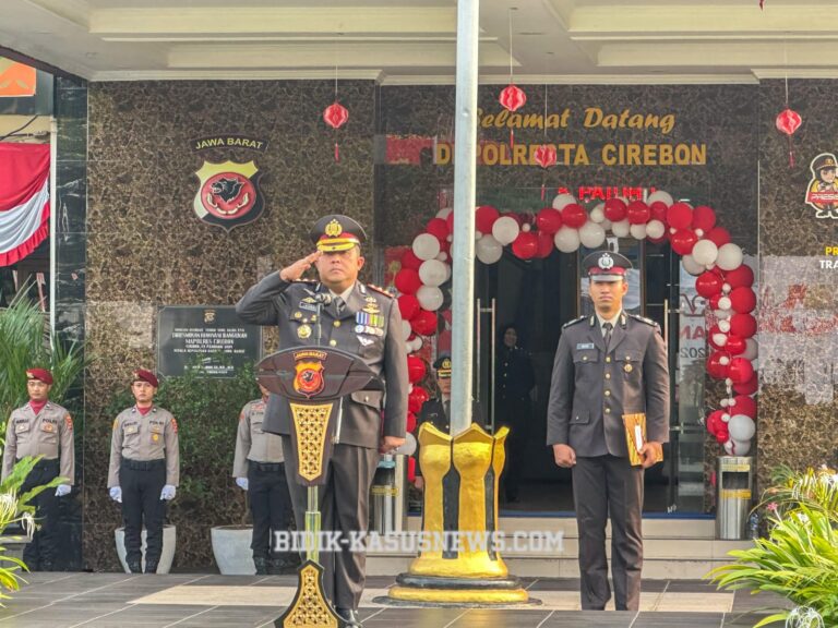Polresta Cirebon Gelar Upacara HUT ke-80 Kemerdekaan RI, Teguhkan Semangat Persatuan dan Pengabdian