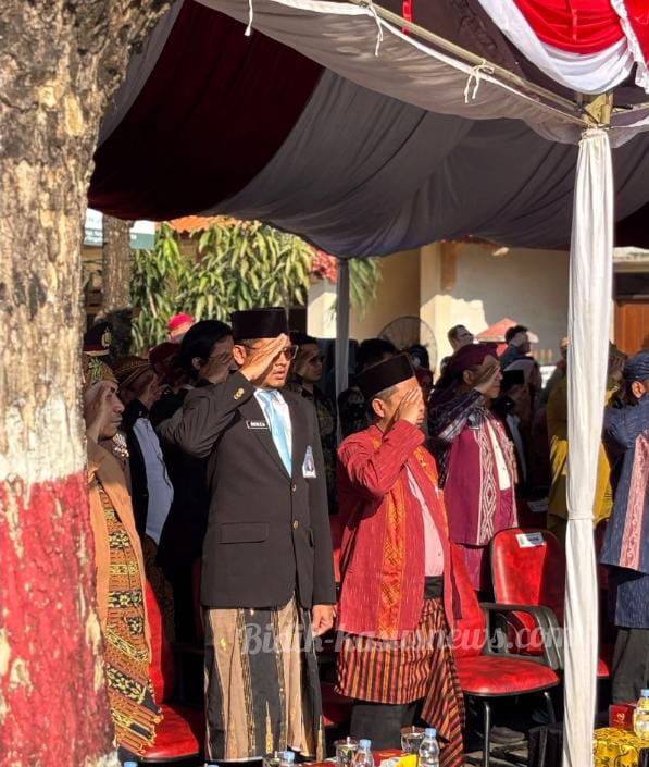Kepala Rutan Jepara Hadiri Upacara HUT RI ke-80 di Alun-Alun II