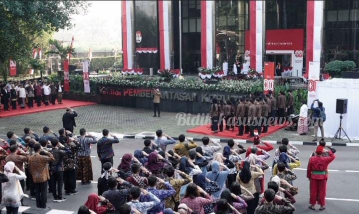 KPK Rayakan HUT ke-80 RI: Kemerdekaan Hakiki Hanya Terwujud Jika Bebas dari Korupsi