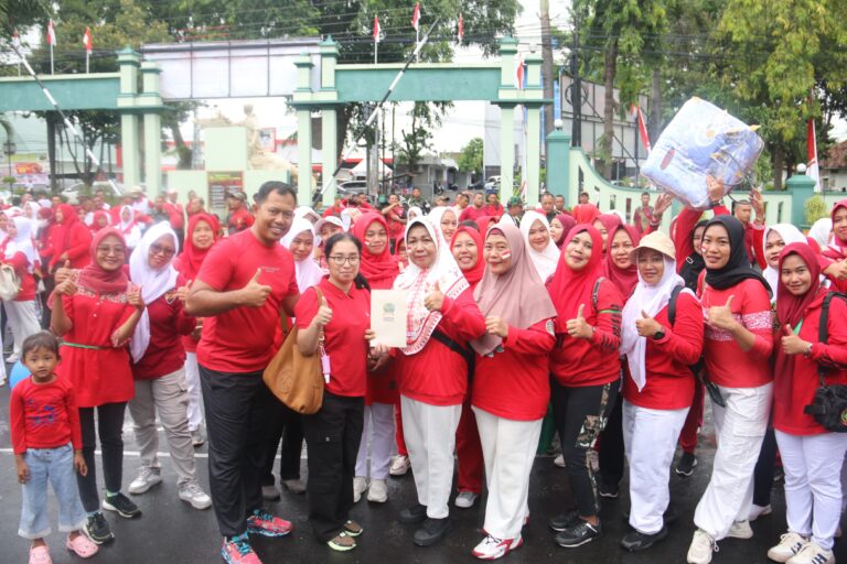 Perlombaan 17-an di Kodim 0718/Pati Meriah, Kewedanan Jakenan Raih Juara Umum