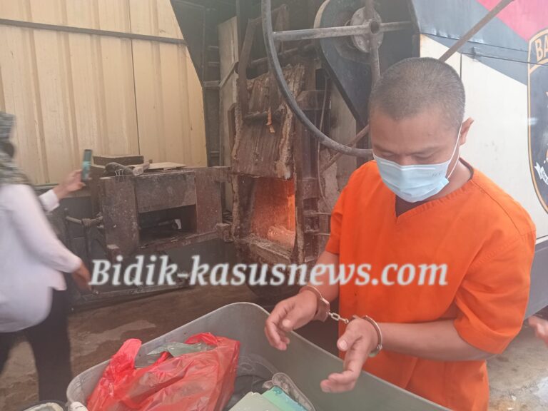 Bareskrim Polri Musnahkan 18,5 Kg Sabu dari Kasus Sragen, Tersangka Hariyanto