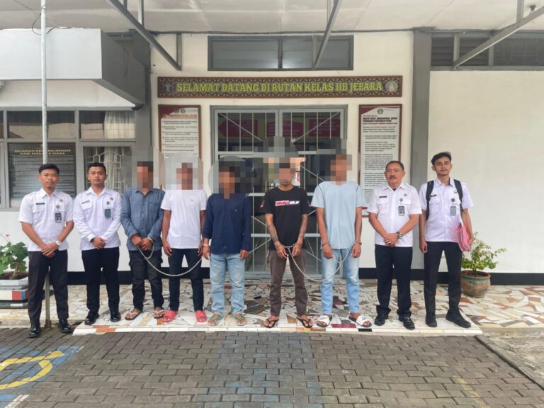 Rutan Jepara Dukung Akselerasi Ketahanan Pangan, 5 WBP Dipindahkan ke Nusakambangan