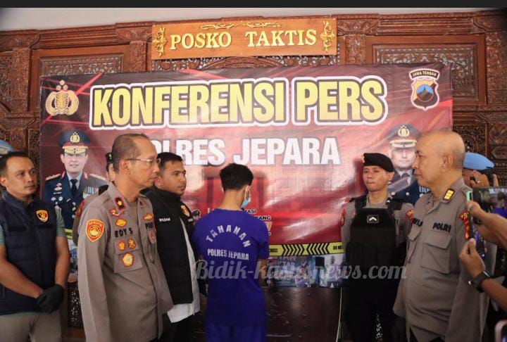 Kenal Lewat Aplikasi Kencan, Polisi Ringkus Pelaku Pembunuhan Wanita di Mayong Jepara