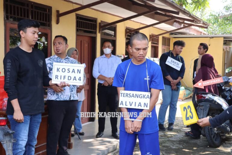 Polres Indramayu Gelar Rekonstruksi Kasus Pembunuhan, 24 Adegan Perkuat Bukti Penyelidikan