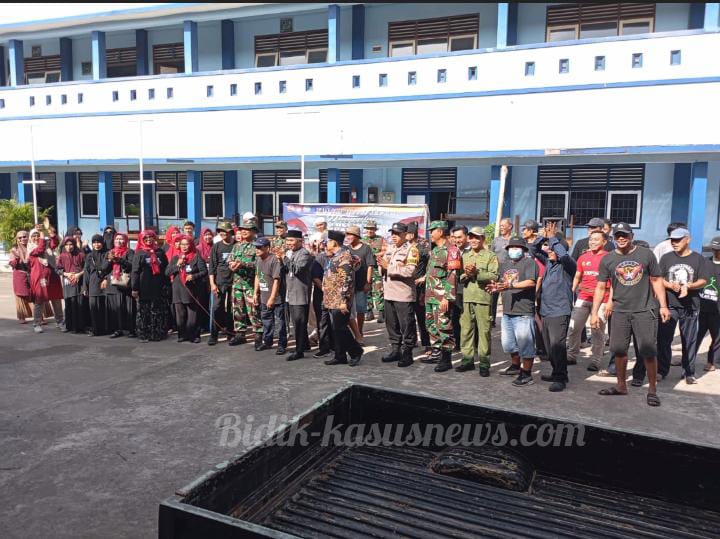 PAC Bangsri Squad Nusantara Ikut Sukseskan Bakti Religi Hari Bhayangkara ke-79 di Masjid Al-Hikmah Bangsri