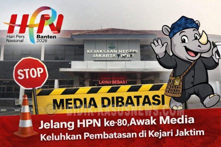 Jelang HPN ke-80, Akses Liputan Wartawan di Kejari Jakarta Timur Diperketat, Transparansi Dipertanyakan