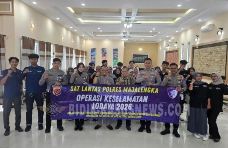 Lantas Polres Majalengka Gelar Police Goes To Campus di Instbunas