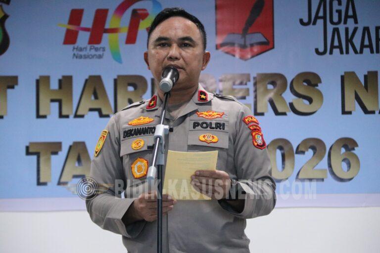 Polda Metro Jaya Rayakan HPN 2026, Wakapolda Tegaskan Pers Mitra Strategis Polri