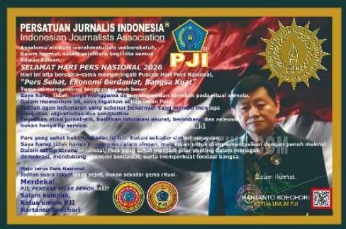 PJI Serukan Pers Jadi Agen Kebenaran pada Puncak Hari Pers Nasional 2026
