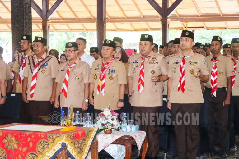 Hadiri Pelantikan Mabicab 2025–2030, Kapolresta Cirebon Tegaskan Pramuka Mitra Strategis Pembinaan Generasi Taat Hukum