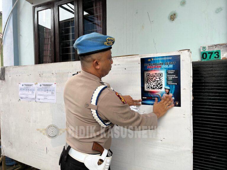 Polres HSU Sosialisasikan Pengaduan Online Berbasis QR Code di Kelurahan Antasari, Warga Bisa Lapor Tanpa Datang ke Kantor