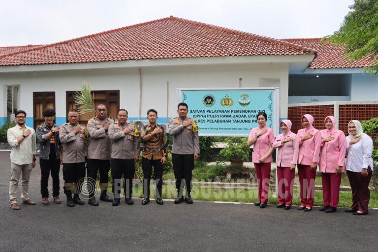 Kapolres Pelabuhan Tanjung Priok Ikuti Peresmian dan Groundbreaking 1.179 SPPG Polri serta 18 Gudang Ketahanan Pangan oleh Presiden RI Secara Virtual