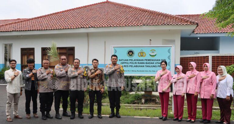 Kapolres Pelabuhan Tanjung Priok Ikuti Peresmian dan Groundbreaking 1.179 SPPG Polri serta 18 Gudang Ketahanan Pangan oleh Presiden RI Secara Virtual