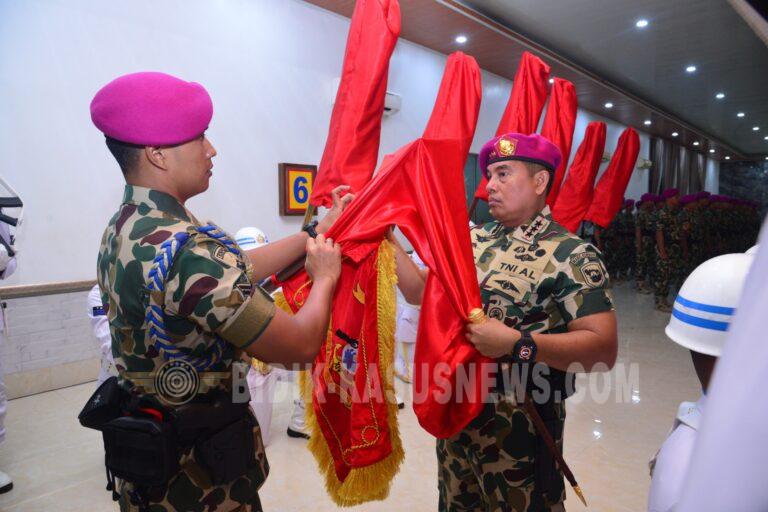 Momentum Transformasi Organisasi, Komandan Pasmar 3 Ikuti Upacara Likuidasi Yonmarhanlan I–XIV