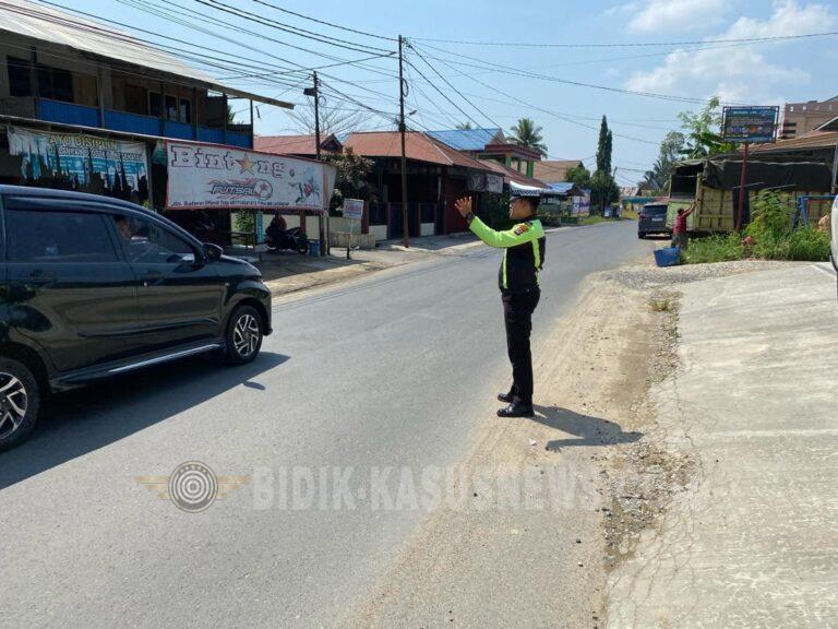 Satlantas Polres Hulu Sungai Utara Intensifkan Patroli Jalur Rawan, Tekan Pelanggaran dan Cegah Kecelakaan di Amuntai