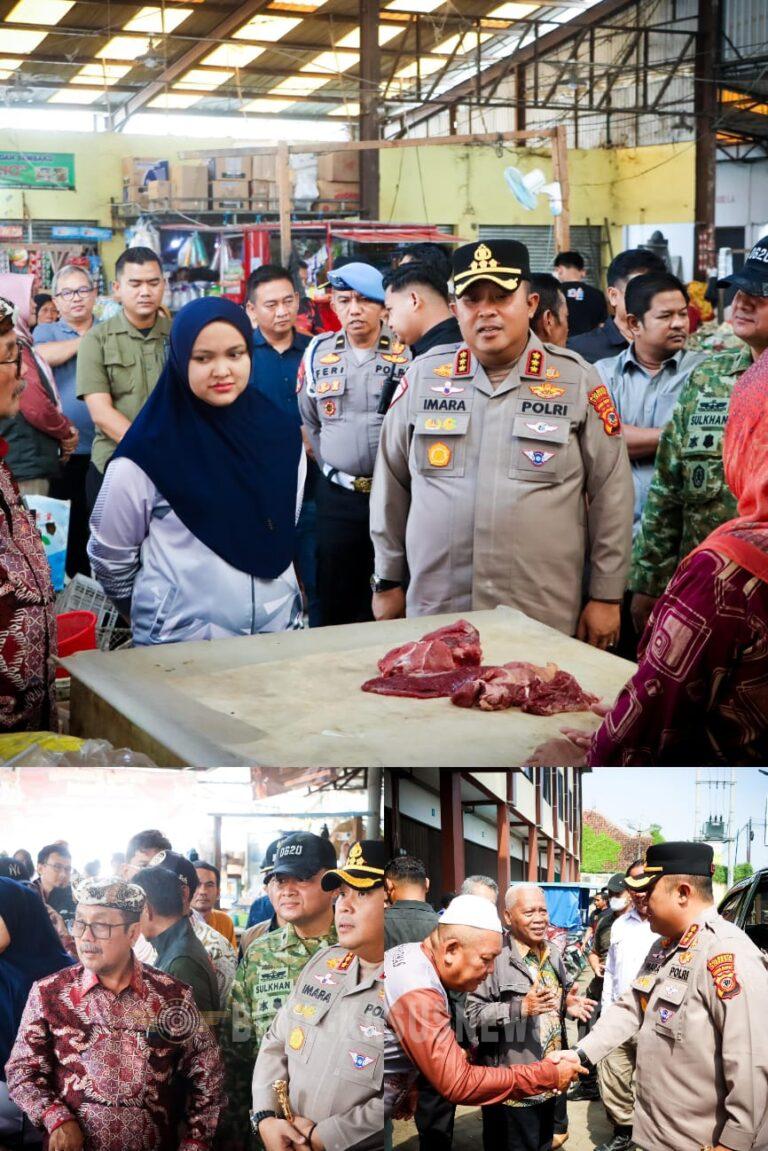 Kapolresta Cirebon Bersama Forkopimda Kembali Sidak Pasar, Pastikan Stabilitas Harga dan Ketersediaan Sembako Jelang Ramadhan 1447 H