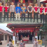 Patroli Monitoring Vihara Imlek 2577 Kongzili, Polresta Cirebon Pastikan Situasi Kondusif