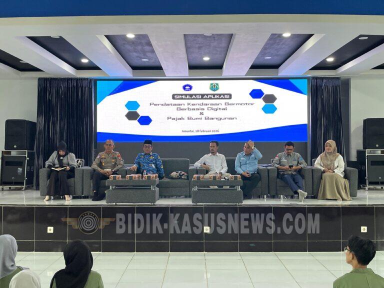 Satlantas Polres HSU Gelar Simulasi Aplikasi Digital Pendataan Kendaraan dan PBB, Dorong Pelayanan Publik Lebih Modern